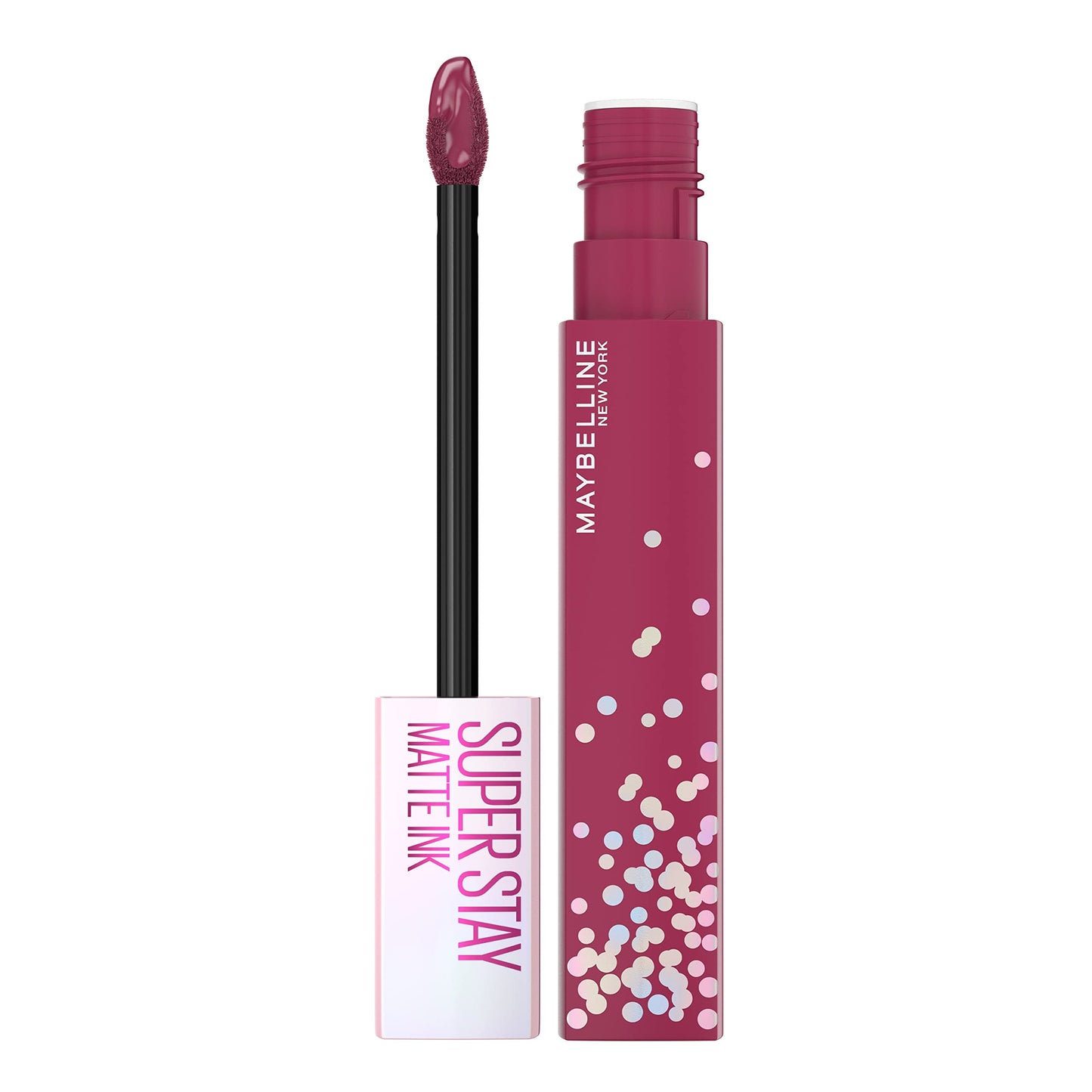 Maybelline Super Stay Matte Ink Liquid Lipstick Makeup, Long Lasting High Impact Color, Up to 16H Wear, Hustler, Red Brown, 1 Count, Packaging May Vary