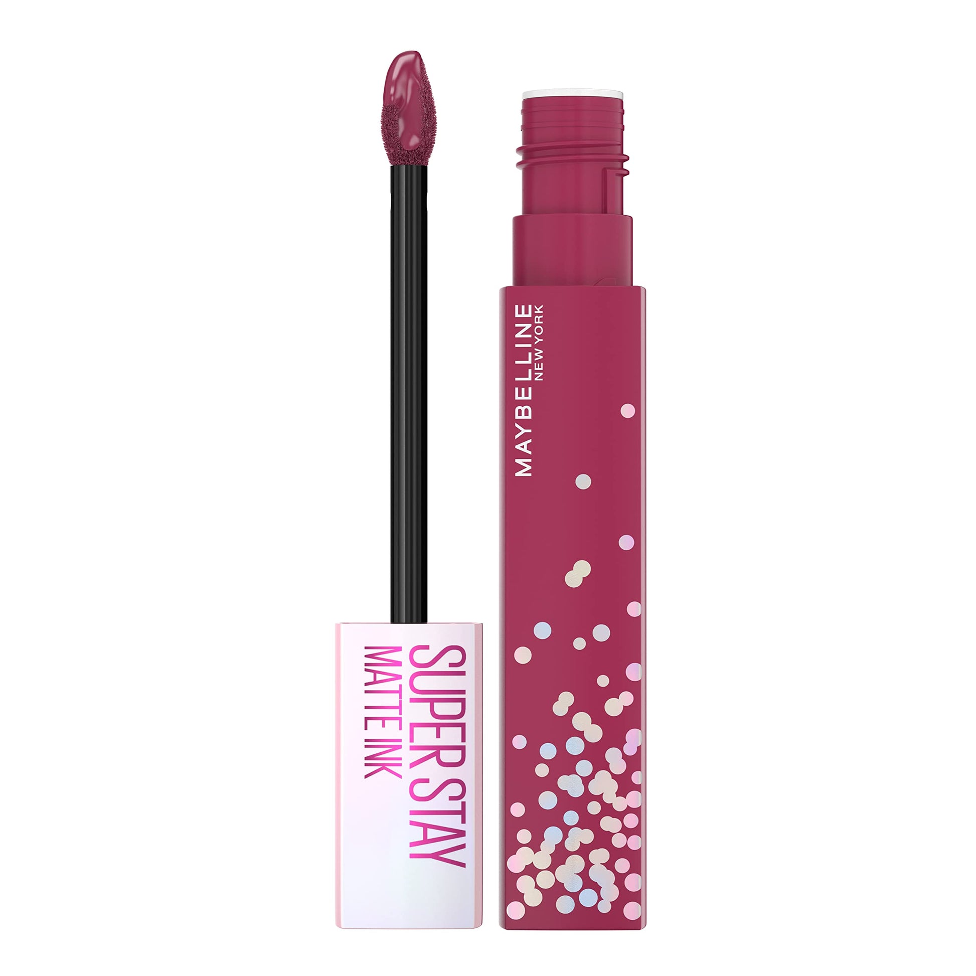 Maybelline Super Stay Matte Ink Liquid Lipstick Makeup, Long Lasting High Impact Color, Up to 16H Wear, Hustler, Red Brown, 1 Count, Packaging May Vary