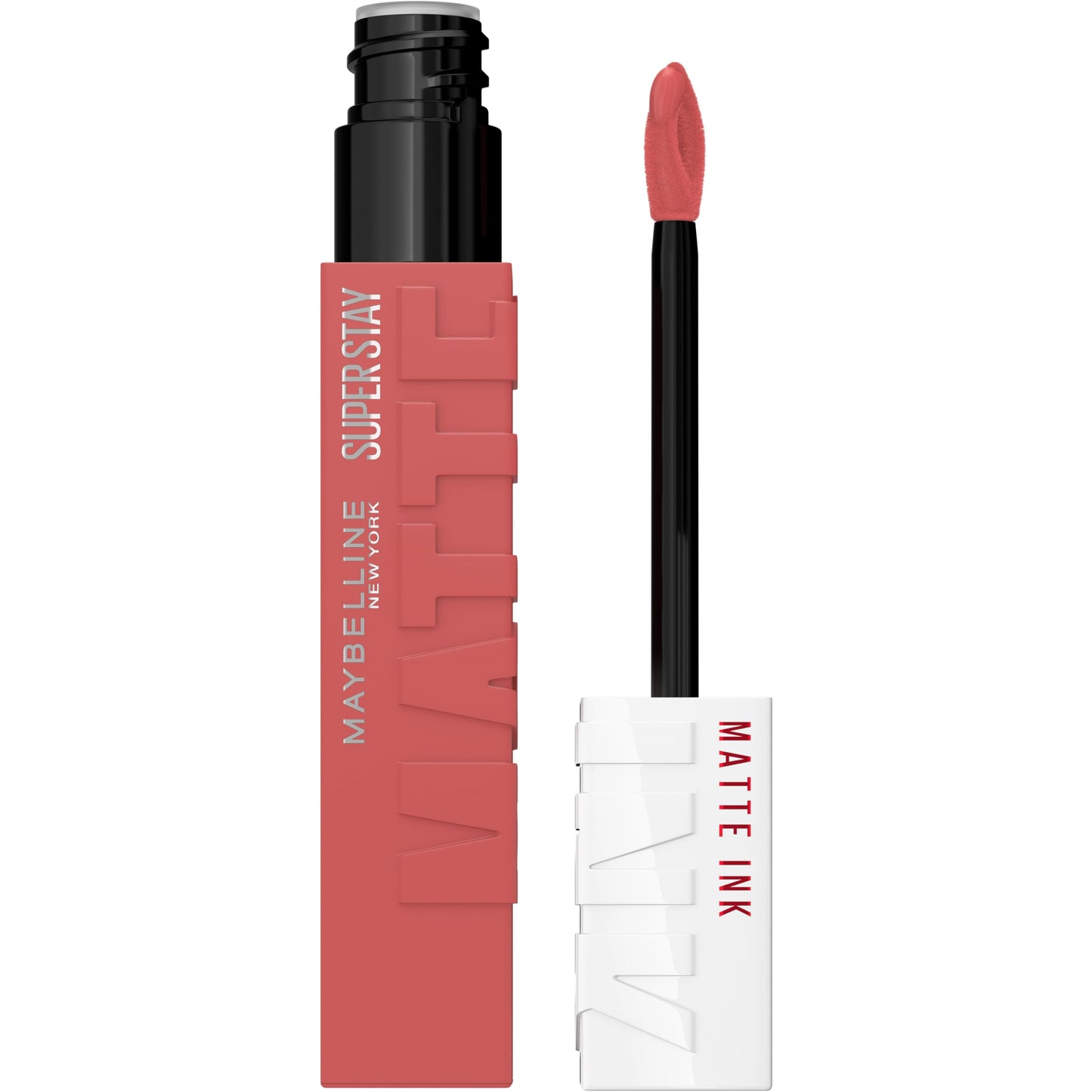 Maybelline Super Stay Matte Ink Liquid Lipstick Makeup, Long Lasting High Impact Color, Up to 16H Wear, Hustler, Red Brown, 1 Count, Packaging May Vary