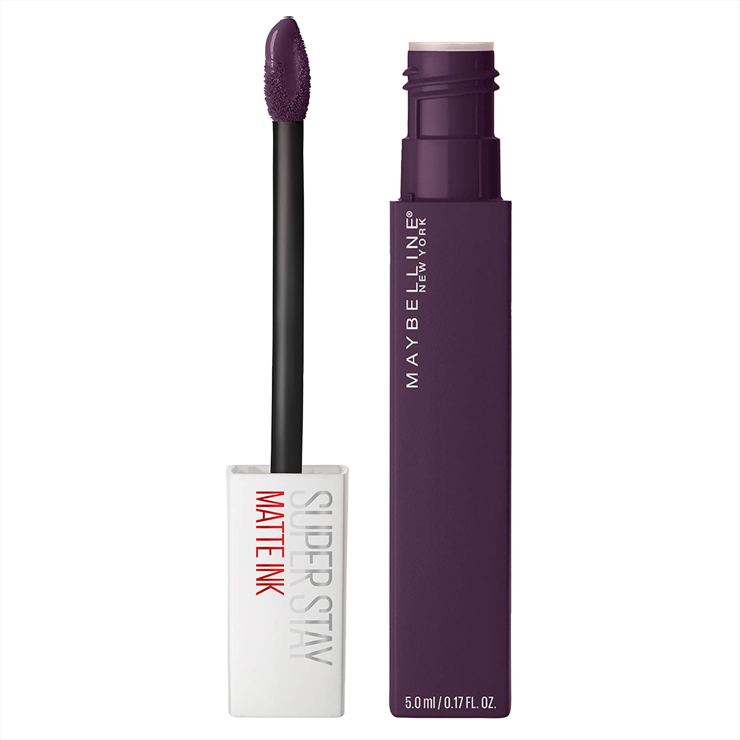 Maybelline Super Stay Matte Ink Liquid Lipstick Makeup, Long Lasting High Impact Color, Up to 16H Wear, Hustler, Red Brown, 1 Count, Packaging May Vary